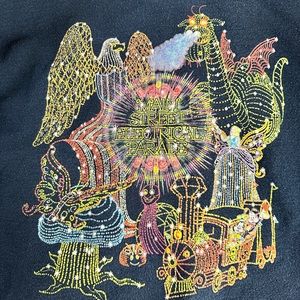 Disney sweatshirt XL vintage 90s Main Street electrical rare parade